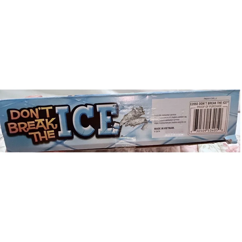 Hasbro Don't Break the Ice Game Kids OS Blue‎ Good Penguin Suspense Game